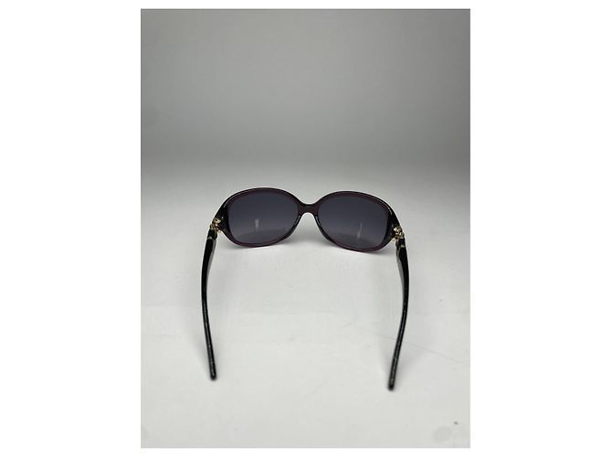 Occhiali da sole in plastica nera Loewe Nero - vista 3
