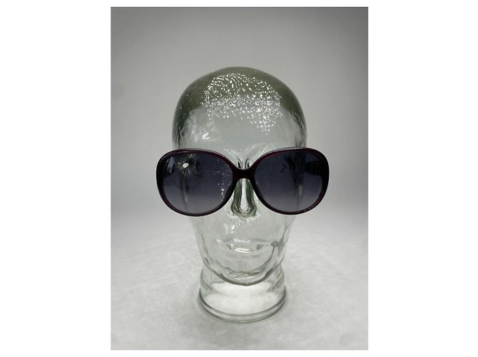 Occhiali da sole in plastica nera Loewe Nero - vista 5