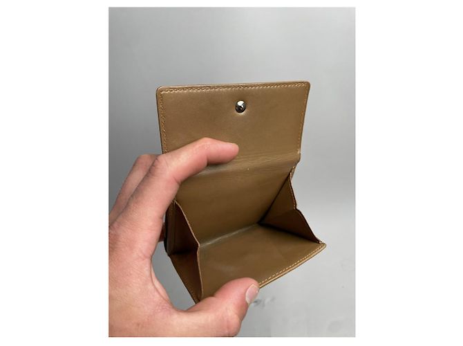 Cartera de cuero marrón Louis Vuitton Pont 9 Castaño - vista 5