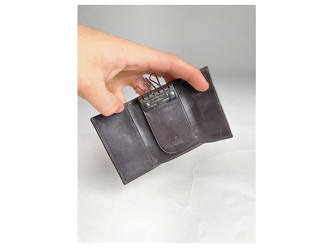Borsa in pelle marrone Gucci - vista 4