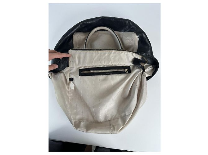 Borsa in pelle nera Marc by Marc Jacobs Nero - vista 2