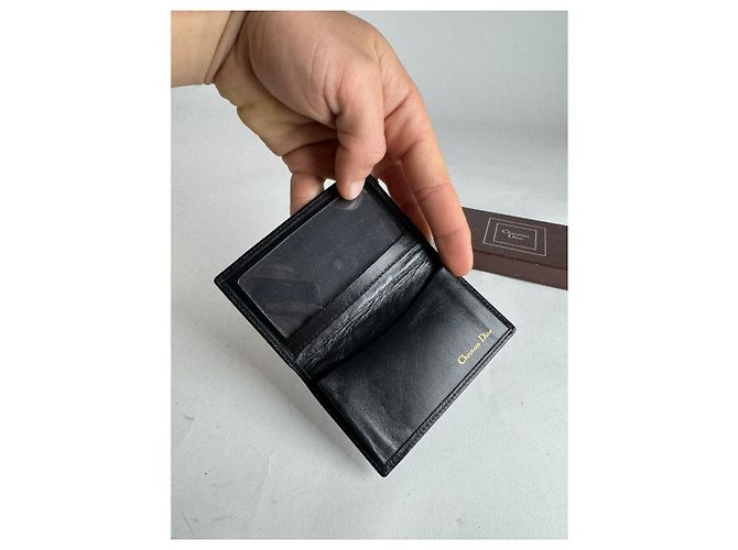 Borsa in pelle nera Dior Nero - vista 3