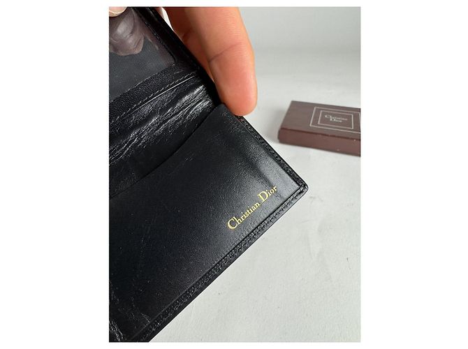 Borsa in pelle nera Dior Nero - vista 4