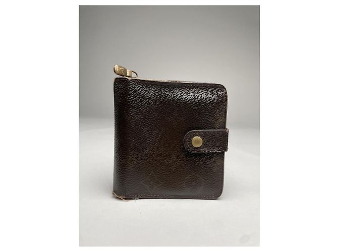 Cartera de cuero marrón Insolite de Louis Vuitton Castaño - vista 2