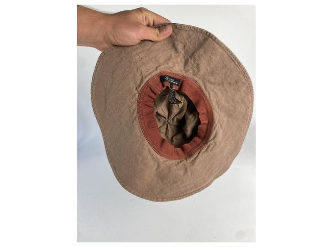 Isabel Marant Etoile Chapéu de algodão marrom Isabel Marant Étoile - vista 3