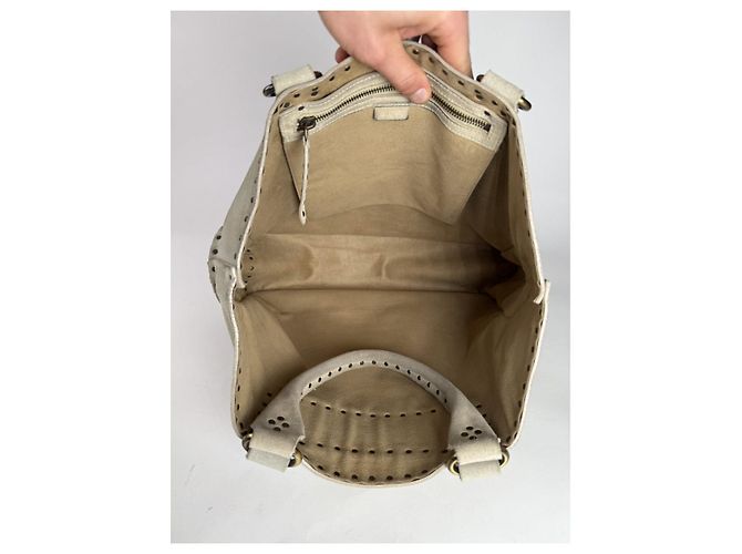 Céline Celine Big Bag graue Lederhandtasche - Ansicht 2