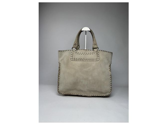 Céline Celine Big Bag graue Lederhandtasche - Ansicht 4