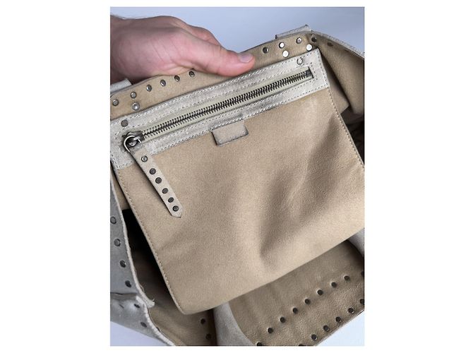 Céline Celine Big Bag graue Lederhandtasche - Ansicht 5