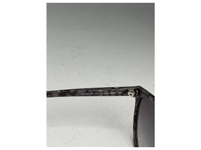 Gafas de sol de plástico plateadas Loewe Plata - vista 4