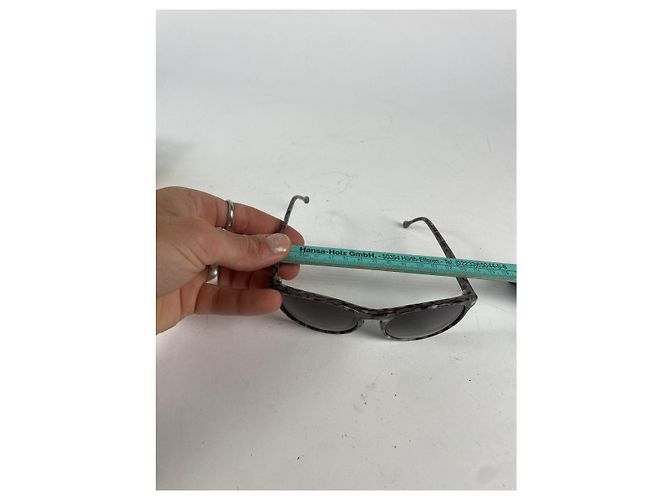 Gafas de sol de plástico plateadas Loewe Plata - vista 5