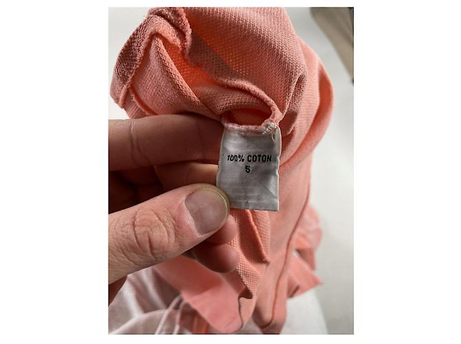 Polo de algodón rosa Yves Saint Laurent - vista 5
