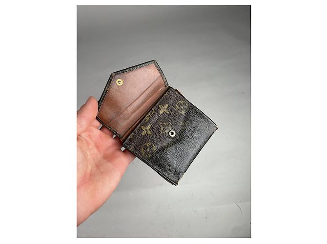 Louis Vuitton Koala braune Lederbörse - Ansicht 5