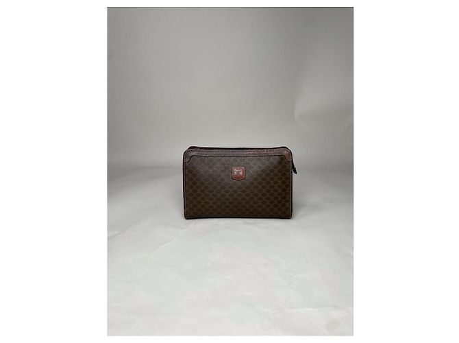 Céline Borsa a mano in pelle marrone Celine - vista 2