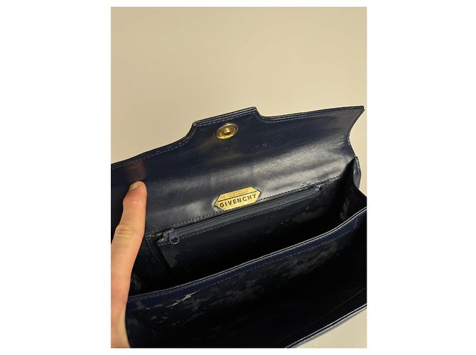 Borsa in pelle navy 4G di Givenchy Blu navy - vista 3