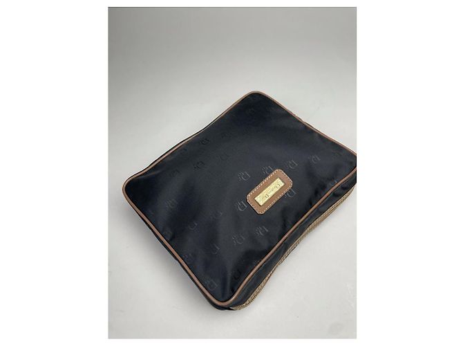 Dior schwarze Polyester-Clutch - Ansicht 2