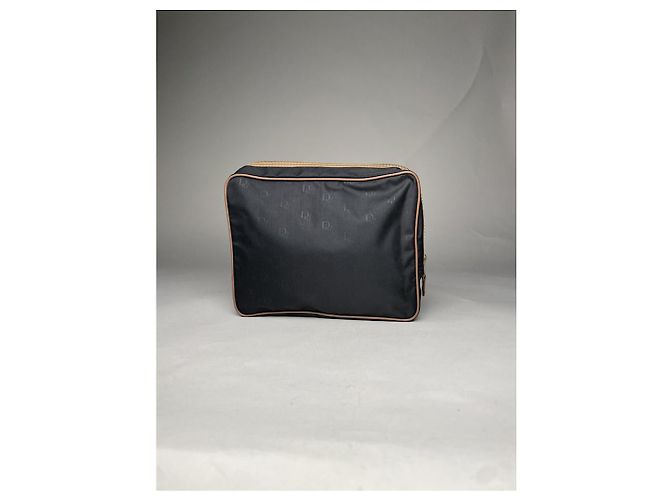 Dior schwarze Polyester-Clutch - Ansicht 4