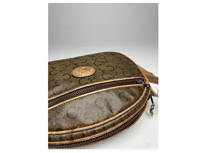 Céline Celine SAC 16 BESACE Borsa in pelle marrone - vista 2