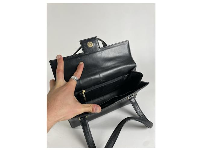 Givenchy 4G schwarze Lederhandtasche - Ansicht 2