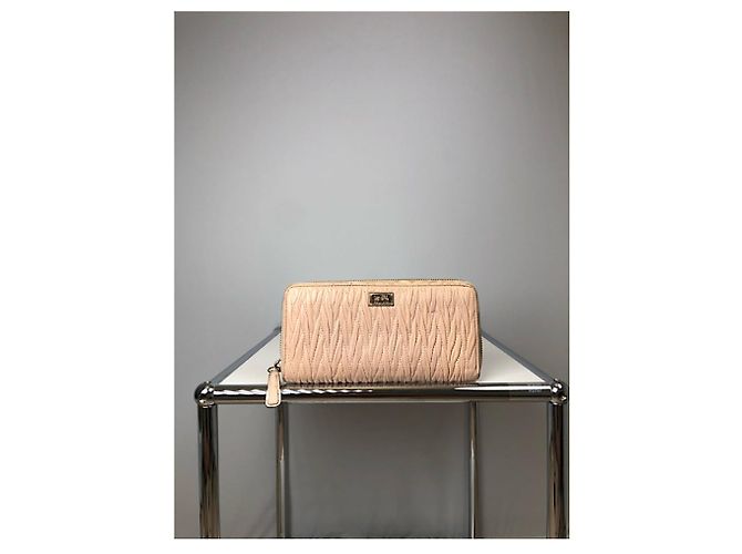 Cartera de cuero rosa Coach - vista 2