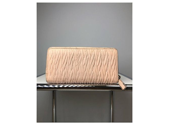 Cartera de cuero rosa Coach - vista 3