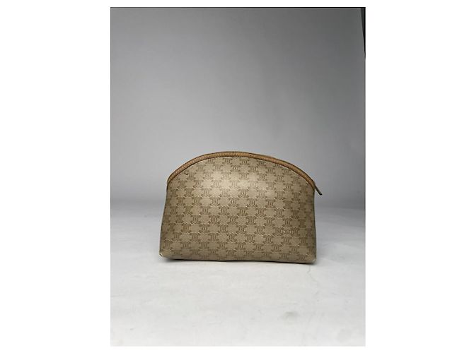 Céline Celine Hobo Beiger Leder Clutch - Ansicht 4