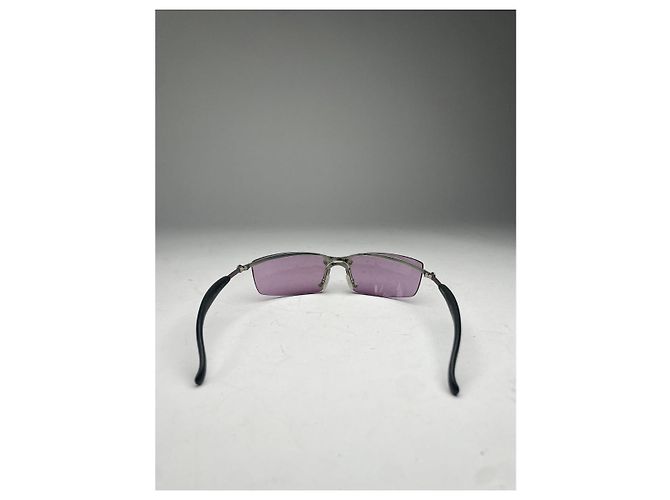 Gafas de sol de metal morado Chanel Púrpura - vista 3