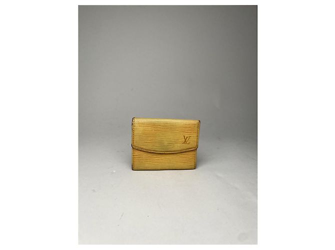 Borsa in pelle gialla Louis Vuitton Rosalie Giallo - vista 3