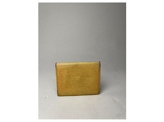 Borsa in pelle gialla Louis Vuitton Rosalie Giallo - vista 5