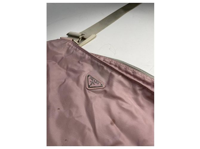Prada Re-Edition 2005 rosa Polyester Handtasche Pink - Ansicht 2