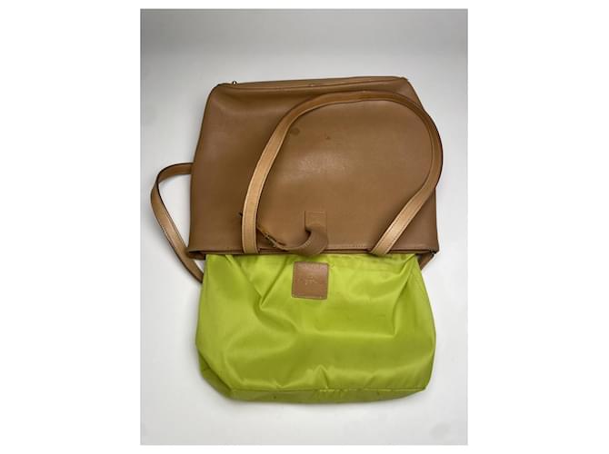 Borsa in pelle marrone Givenchy Whip - vista 2