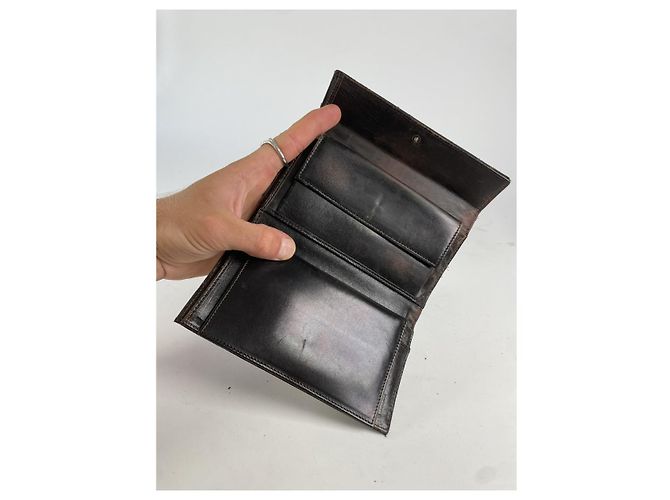 Billetera de algodón marrón Fendi Baguette Castaño - vista 4