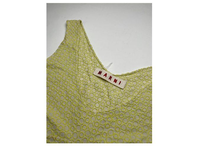 Top de algodão verde Marni - vista 3
