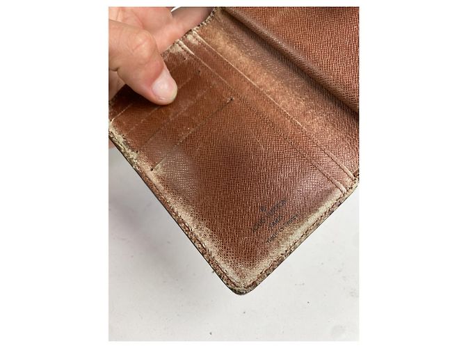 Cartera de cuero marrón Juliette de Louis Vuitton Castaño - vista 4