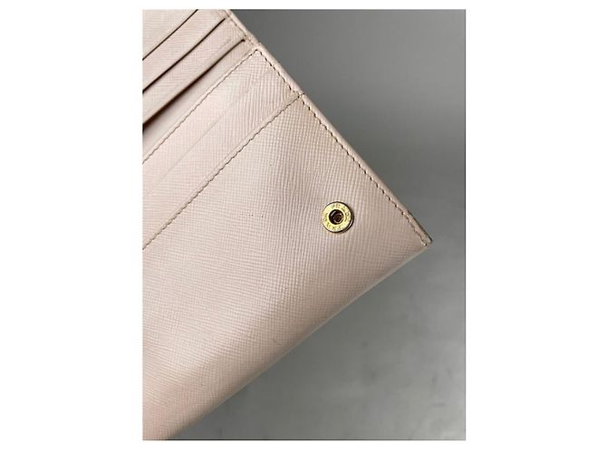 Prada Beige Leather Wallet - view 5