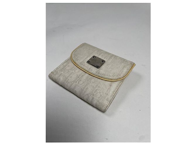 Cartera de cuero blanco Dior 30 Montaigne - vista 3