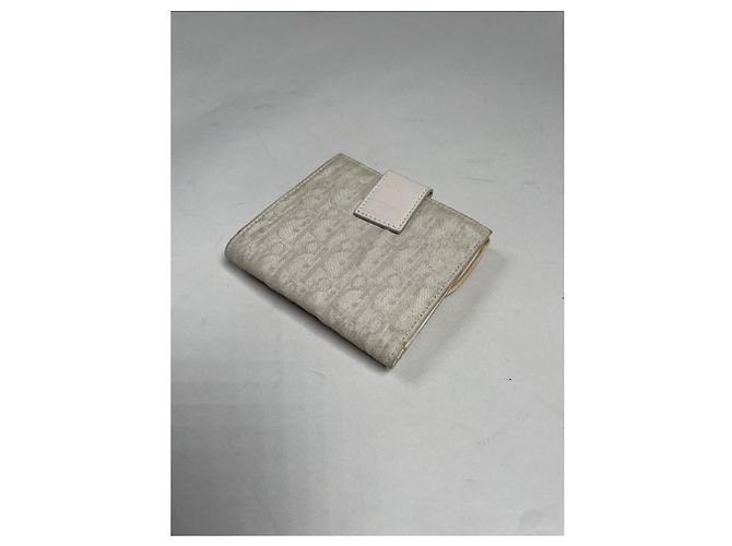 Cartera de cuero blanco Dior 30 Montaigne - vista 4