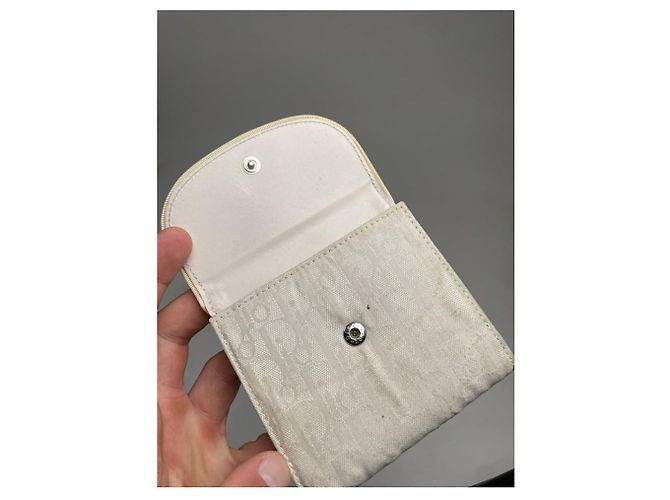 Cartera de cuero blanco Dior 30 Montaigne - vista 5