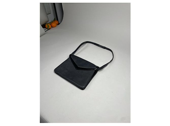 Borsa a mano in pelle nera Givenchy Whip Nero - vista 3