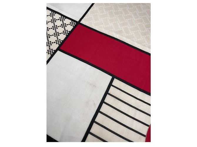 Sciarpa in cotone nero Furla - vista 3