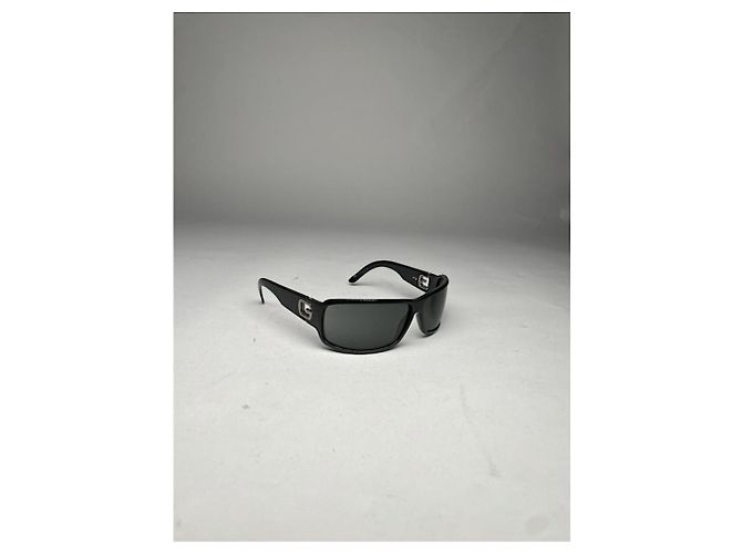 Occhiali da sole in plastica nera Gucci Nero - vista 4