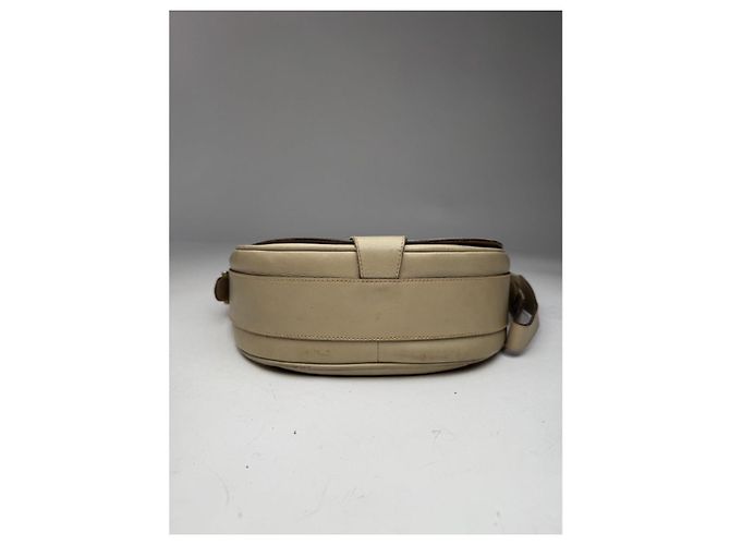 Borsa a mano in pelle beige Balenciaga City - vista 5