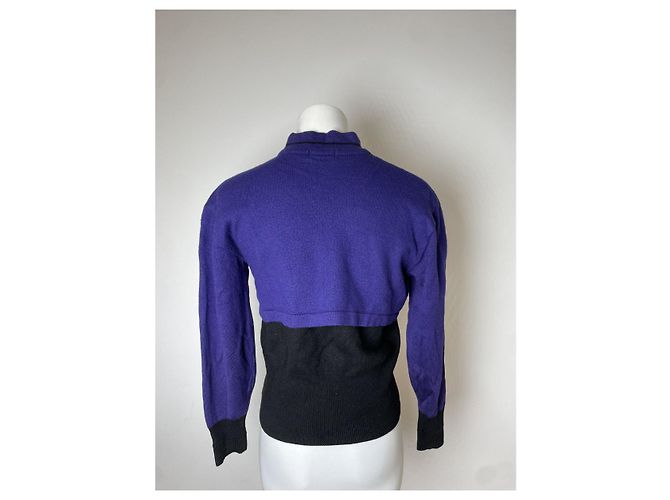 Schwarze Wollstrickware von Balenciaga - Ansicht 3
