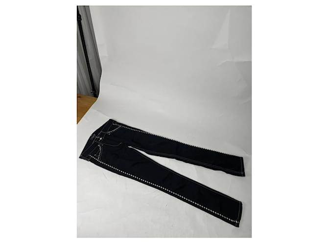 Jean de algodón negro Isabel Marant - vista 3
