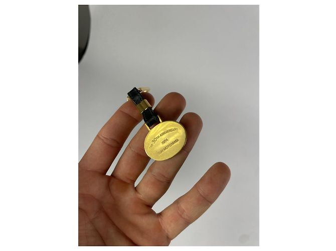 Pendente in acciaio dorato Gucci D'oro - vista 4