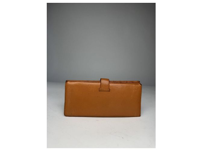 Cartera de cuero marrón Loewe Puzzle Castaño - vista 2