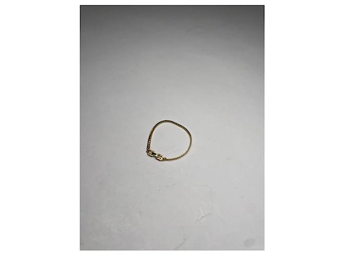Bracciale in acciaio dorato Givenchy D'oro - vista 2