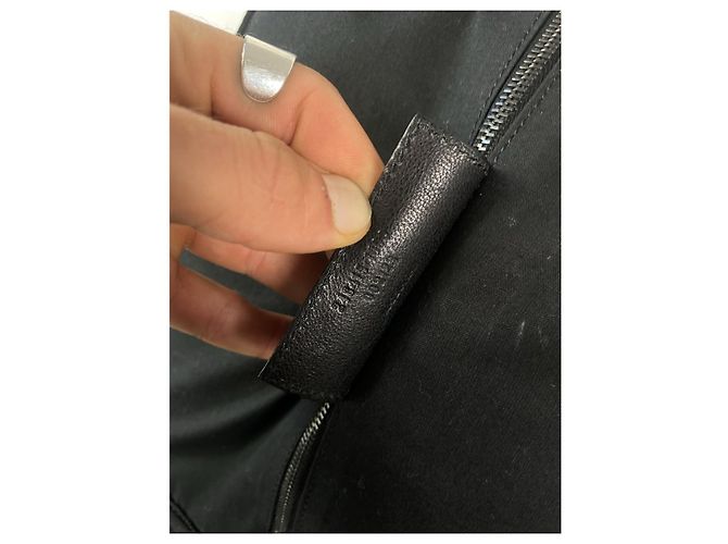 Borsa da viaggio in pelle nera Balenciaga City Nero - vista 4