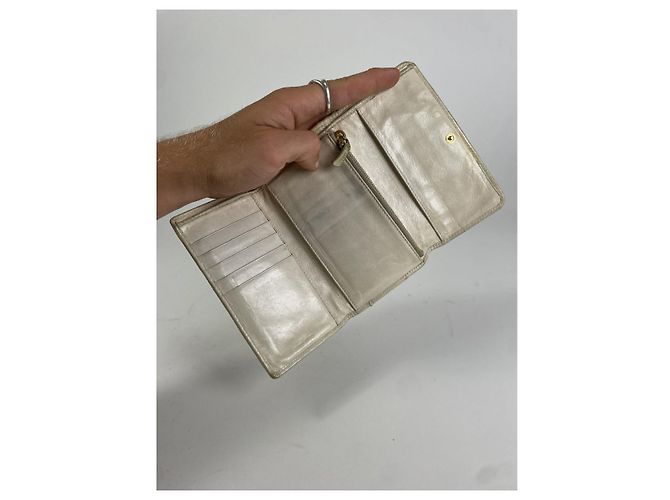 Cartera de cuero blanco Miu Miu - vista 4