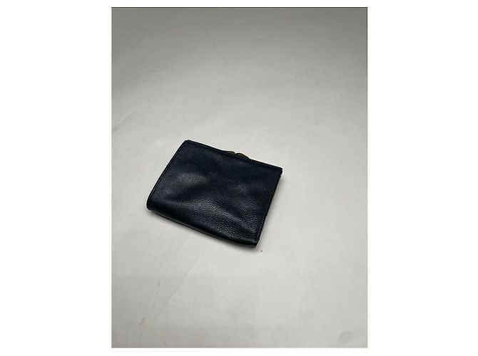 Schwarze Lederbörse ROBERTA DI CAMERINO - Ansicht 2