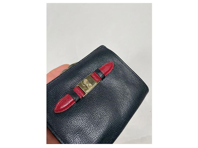 Schwarze Lederbörse ROBERTA DI CAMERINO - Ansicht 4
